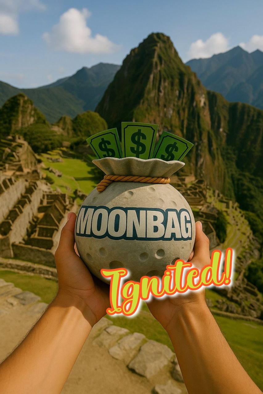 MOONBAG at a mountain destination